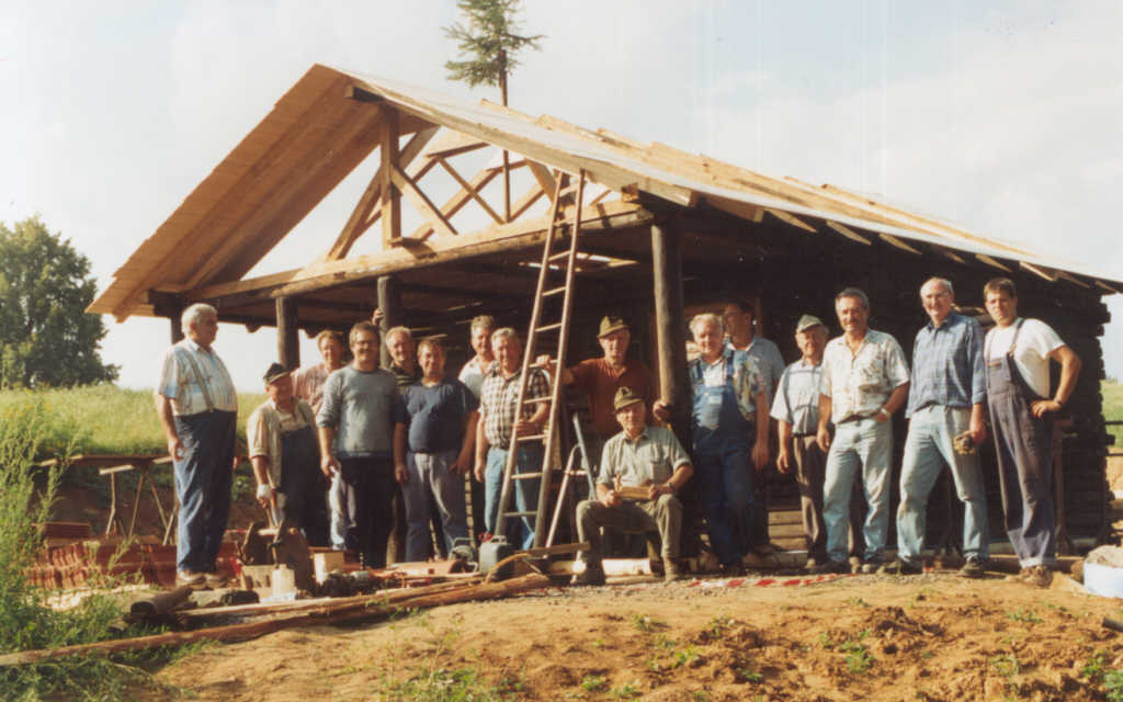 Richtfest_Blockhaus1994